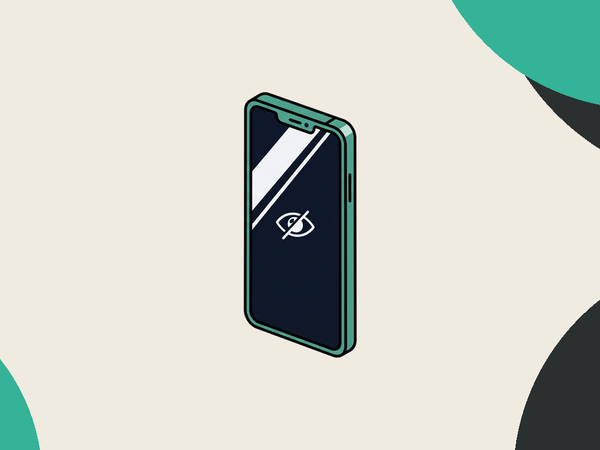 Samsung Galaxy S26 Ultra isometric illustration with privacy display icon