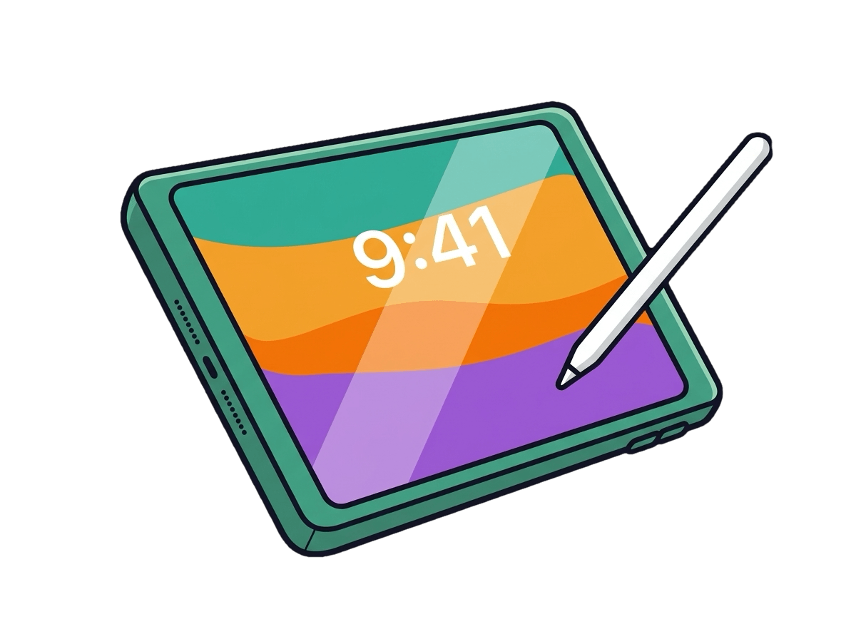 iPad tablet showing MobileAPI API response data